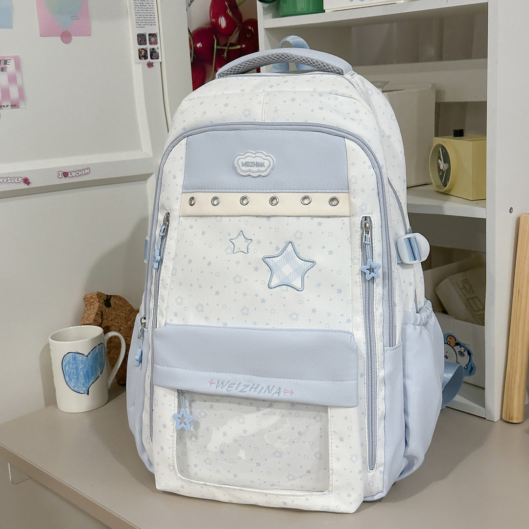 Transparente Taschen-Rucksack Karnz