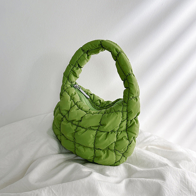 Gepolsterte Puffer-Handtasche