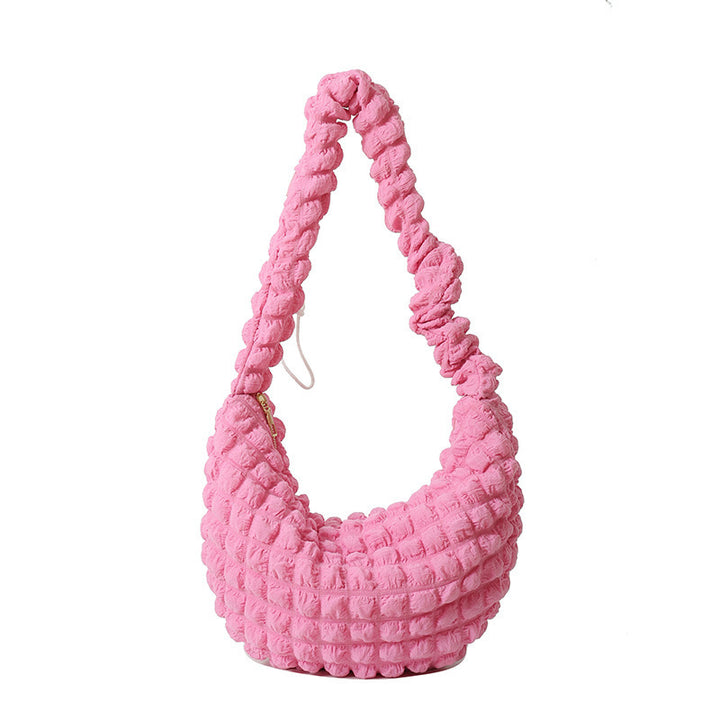 Texturiertes Stoff-Hobo-Bag Karnz