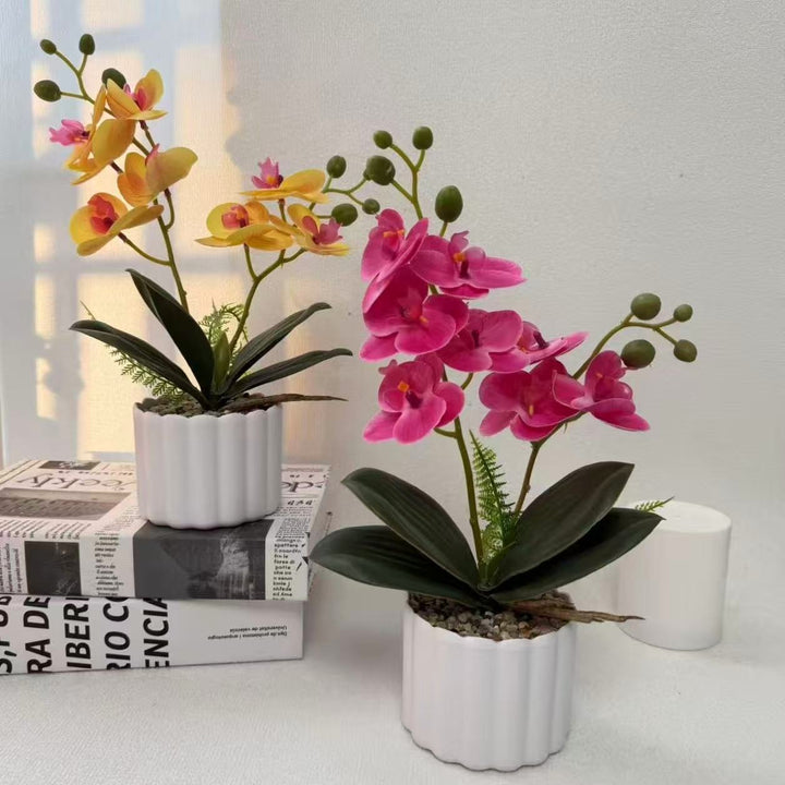 Heim Dekorative Künstliche Orchidee für Innendekorative Anzeige