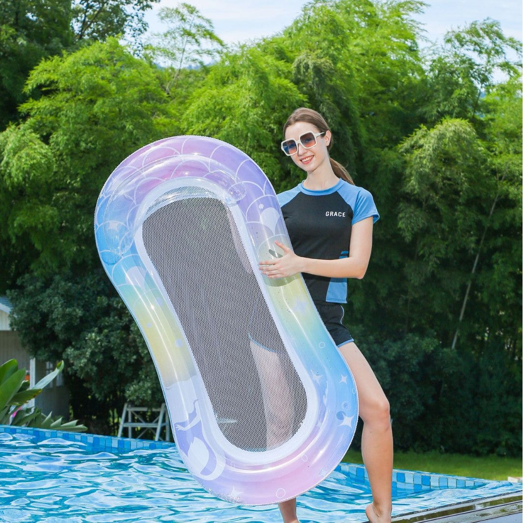 Damen Aufblasbare Spielbadewanne mit Sicherheitsnetz Karnz