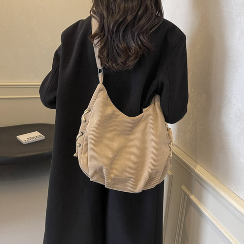 Lässige Schlappe Hobo Tasche