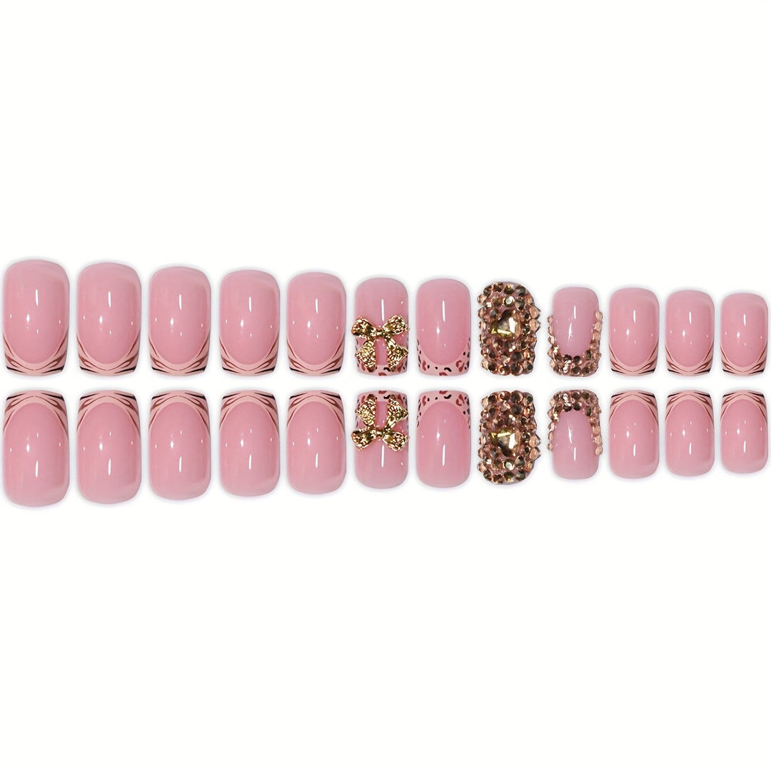 3D Glamouröses Nagelkunstset Karnz