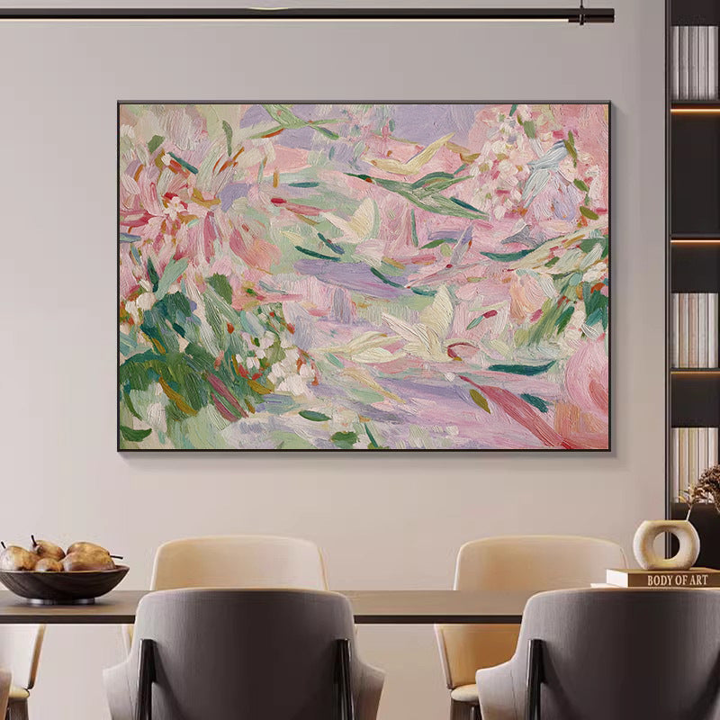 Floral Impressionist Leinwandkunst