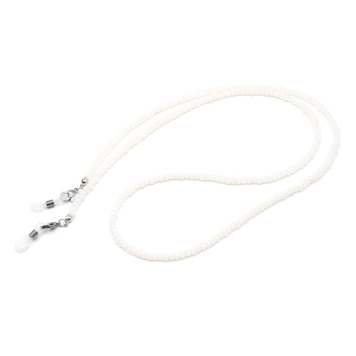 Elegante Perlen Brillen Halter Kette Karnz