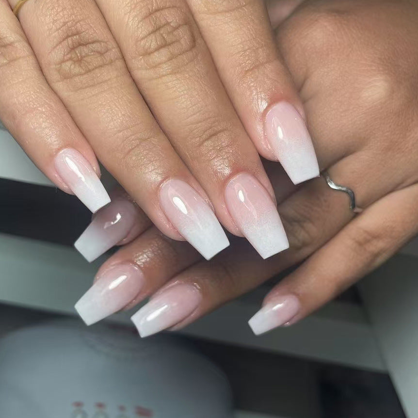Ombré Acryl-Nagelerweiterungen