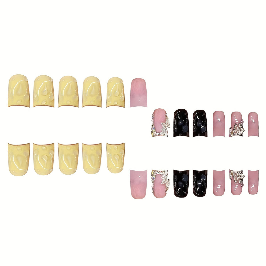 Premium Künstlerische Nagelwickel Karnz