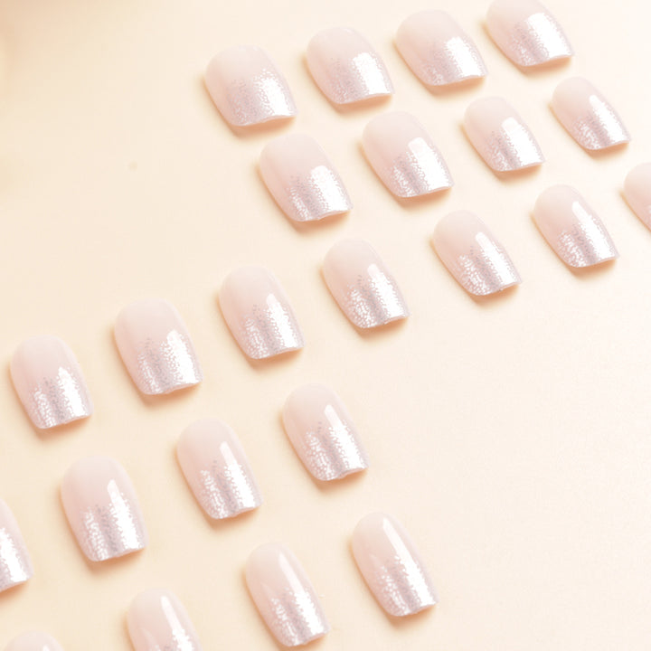 Ombre Glänzende Nagelverlängerungen Karnz