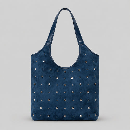 Elegante Wildleder Schultertasche