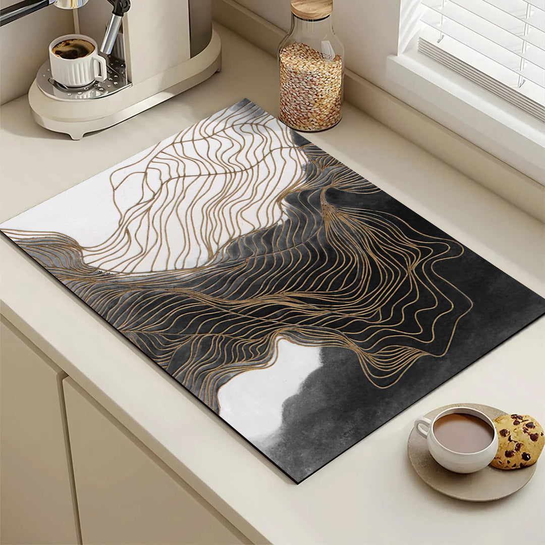 Abstract Geometrische Tischmatte Karnz