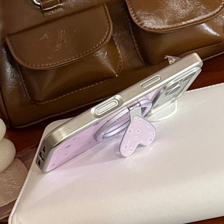 Stilvolle Kosmetiktasche mit Herz-Motiv Karnz