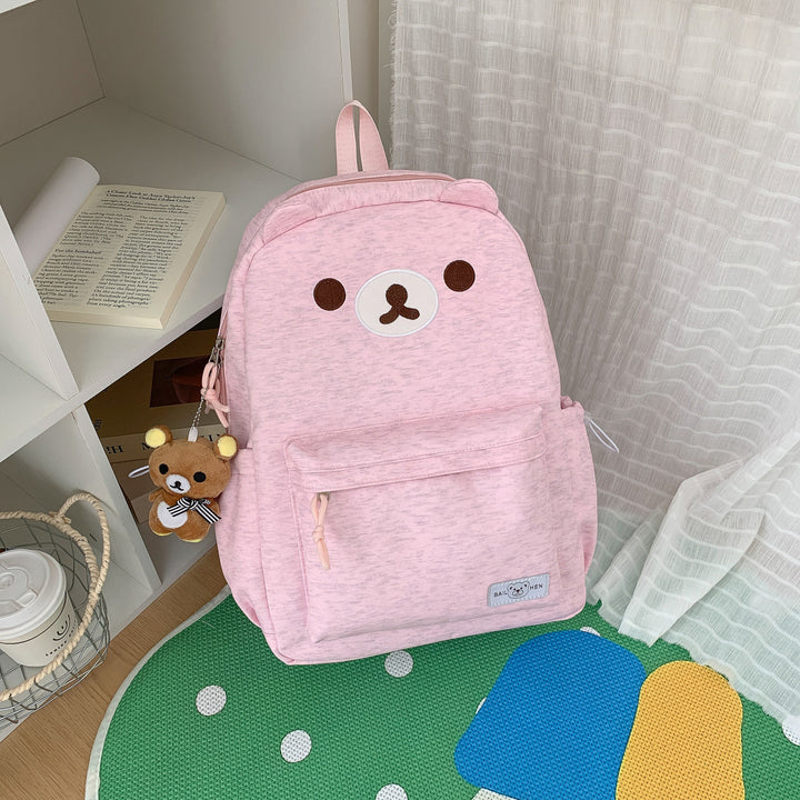 Cute Cartoon-Character Plüsch-Rucksack