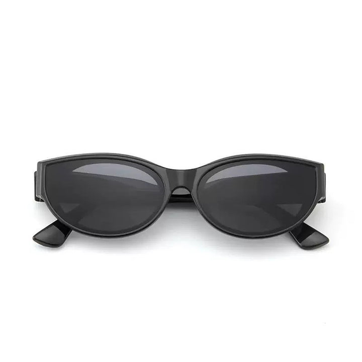 Fashion Forward Slim Cat Eye Sonnenbrille Karnz