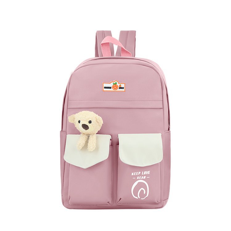 Süßer Plüschbär-Themen Schulrucksack Karnz