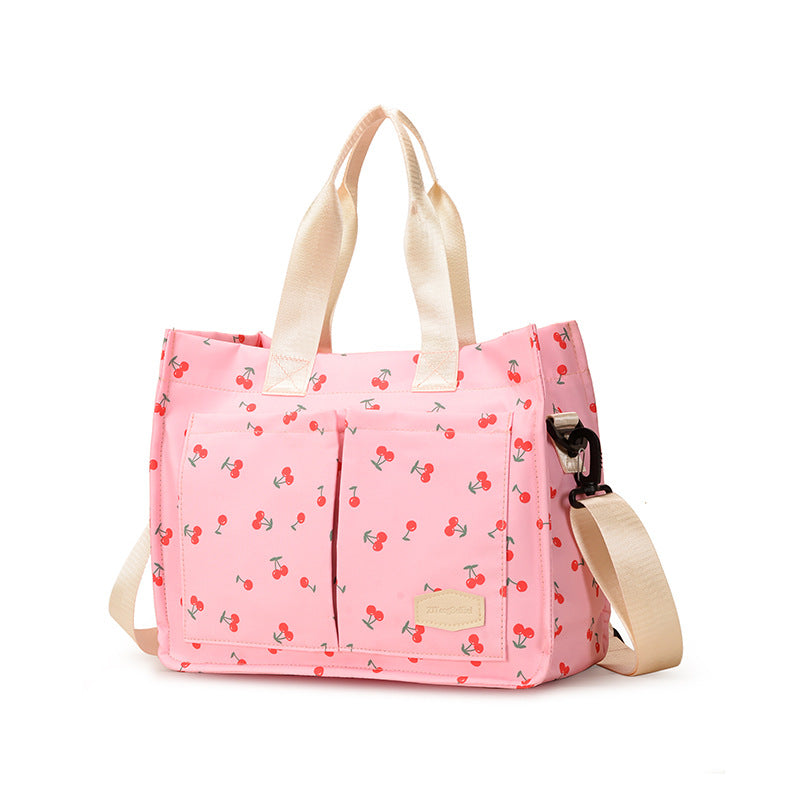Verspielt bedruckte isolierte Lunch-Tasche Karnz