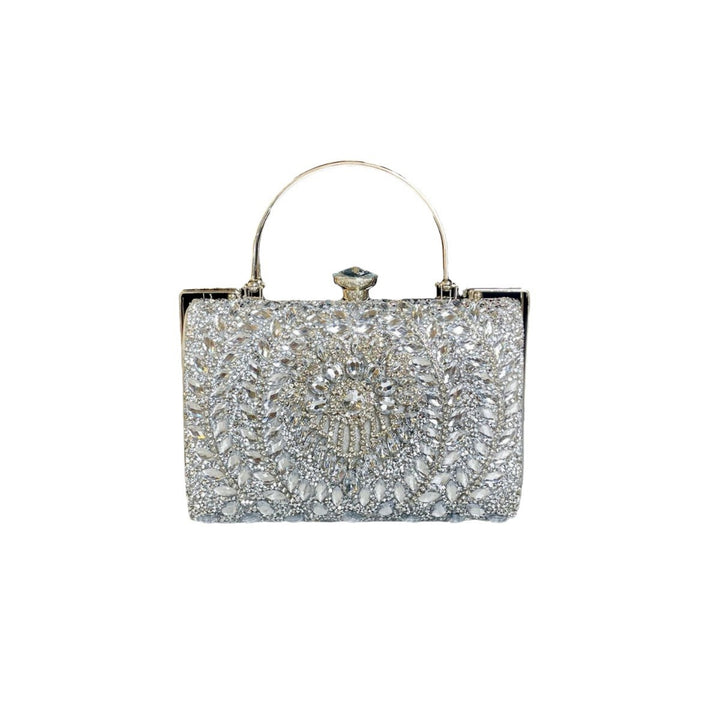 Aufwändiger bestickter Abendhandtasche
