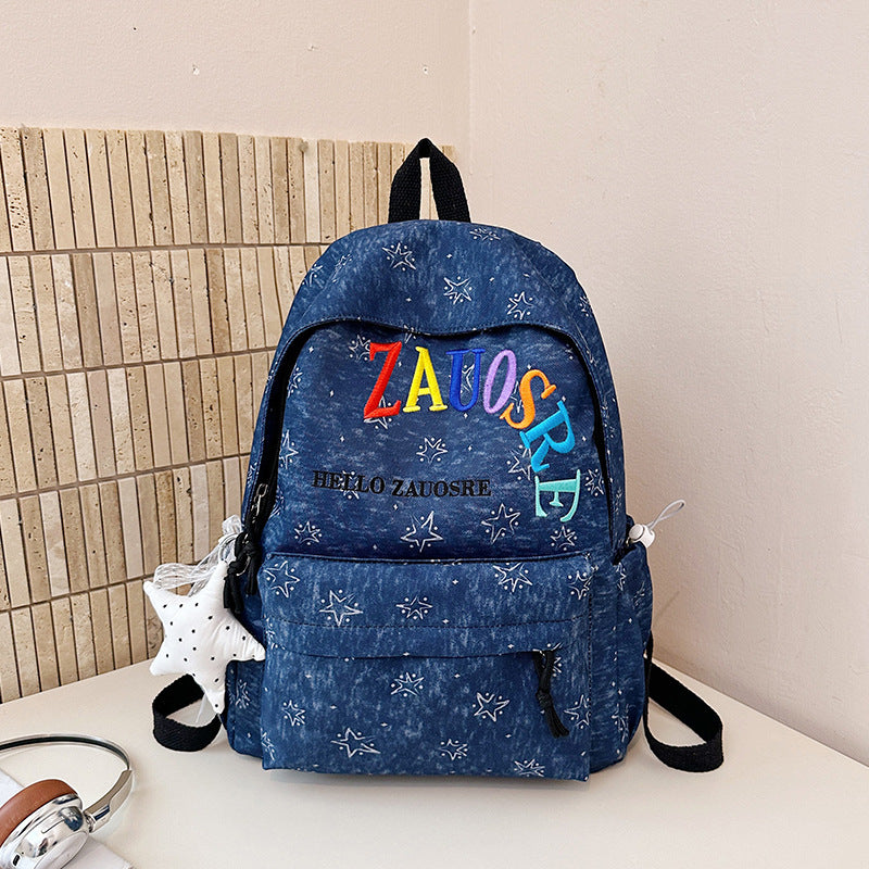 Stylischer mit Sternen verzierten Cordura-Rucksack Karnz