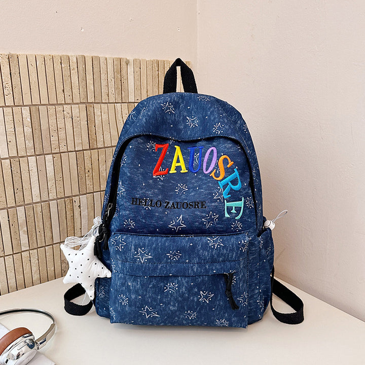 Stylischer mit Sternen verzierten Cordura-Rucksack Karnz