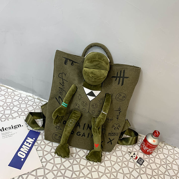 Plüsch Charakter Rucksack