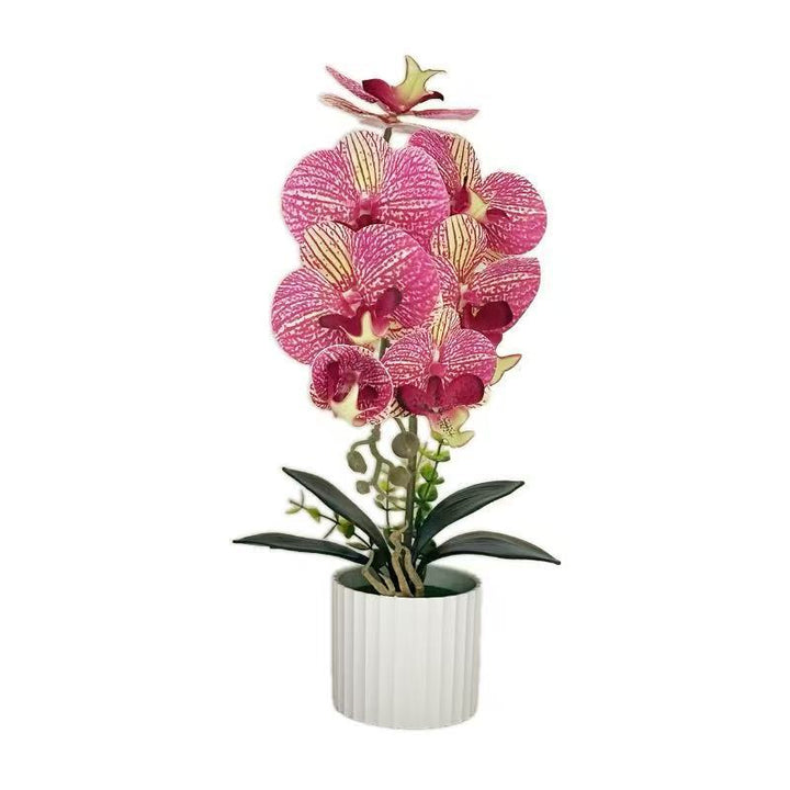 Künstliche Orchideenpflanzenarrangement 1790480695 für die Innenraumdekoration