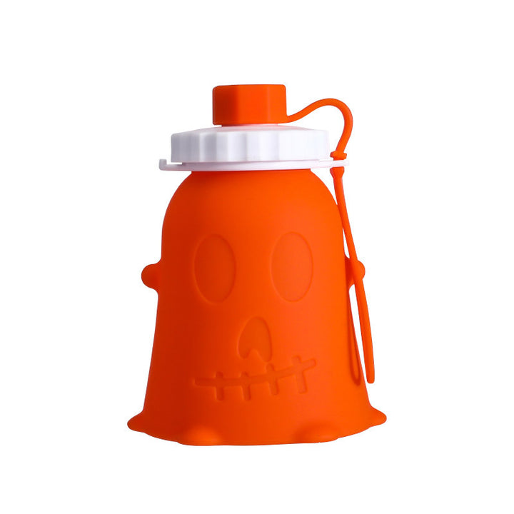 Unisex Silikon-Trinkflasche mit Geisterdesign Karnz
