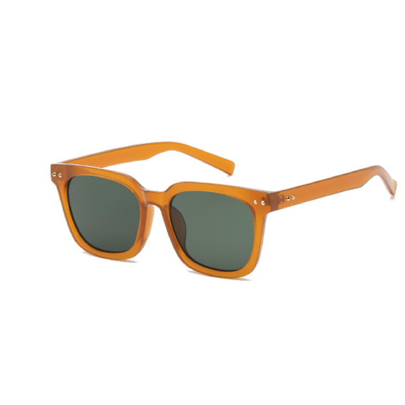 Damen Sonnenbrille mit modischem Tortoisemuster und breitem Rahmen Karnz