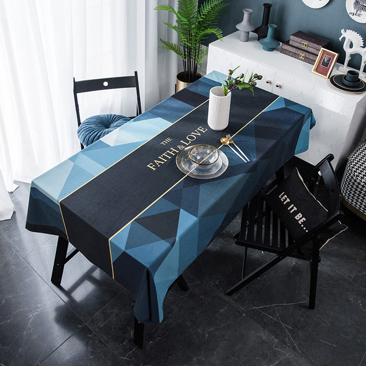 Zeitgenössische dekorative Tischdecke