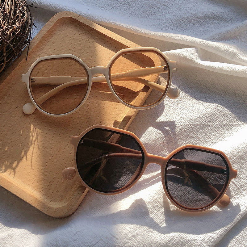 Damen modische achteckige Sonnenbrille Karnz