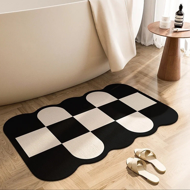 Abstraktes Design Teppich