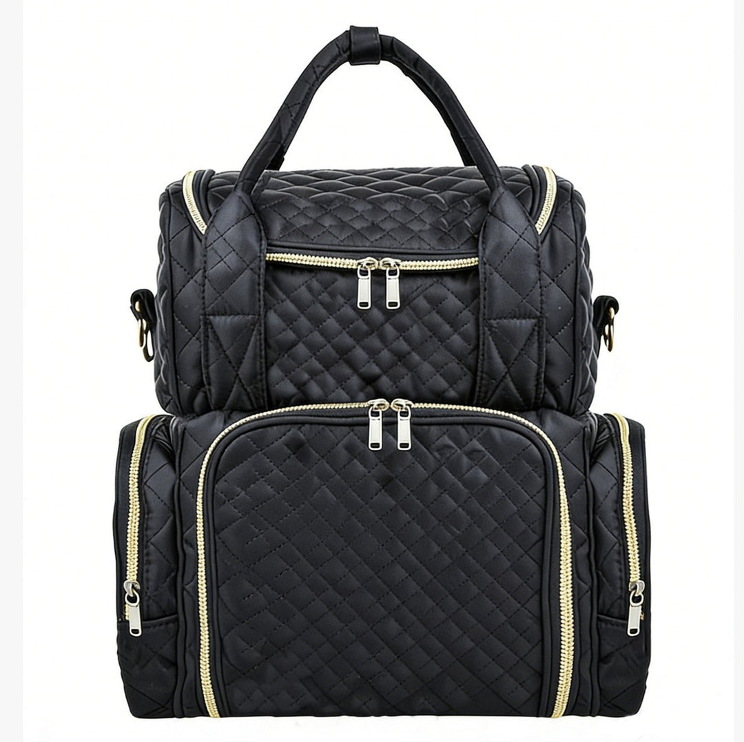Stylischer gesteppten Rucksack mit mehreren Fächern Karnz