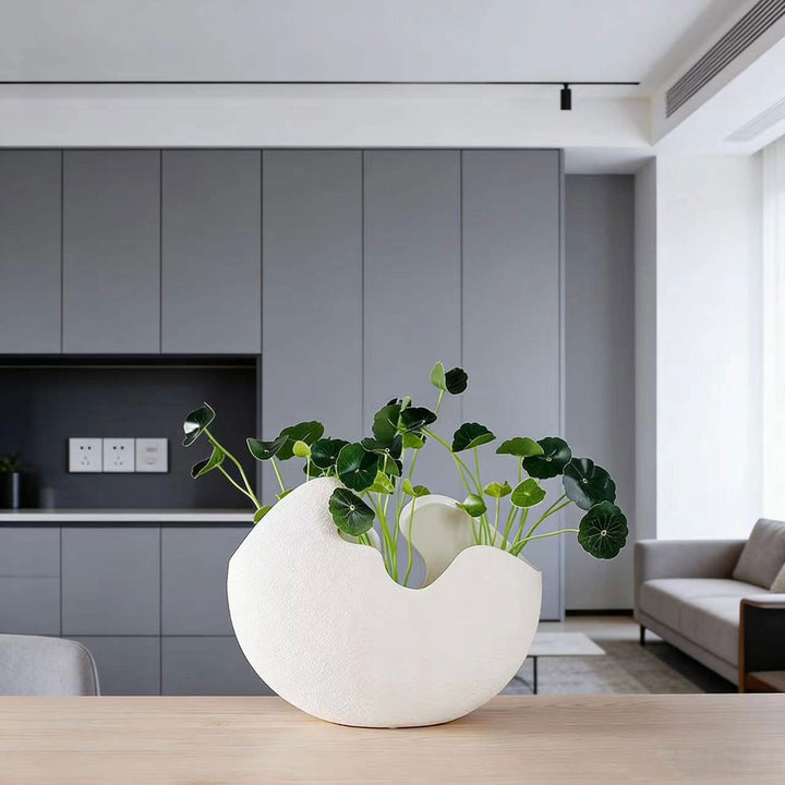 Elegante und moderne Keramikvase Karnz