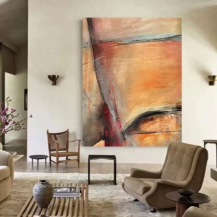 Abstrakter Expressionistische Leinwandkunst