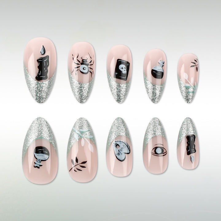 Gothic-Themen Nagelkunst Set Karnz