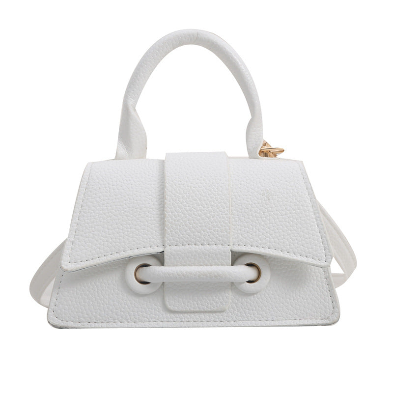 WoLuxurious Texturierte Leder Schultertasche Karnz