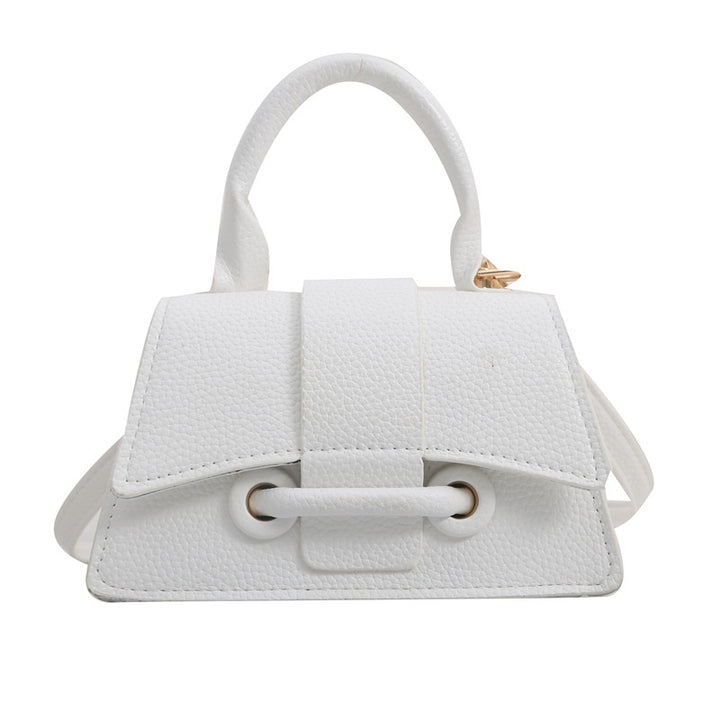 WoLuxurious Texturierte Leder Schultertasche Karnz
