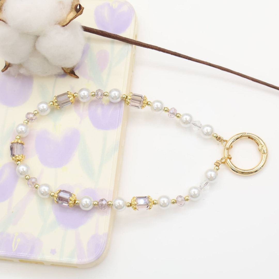 Elegante Perlen-Handykette Karnz