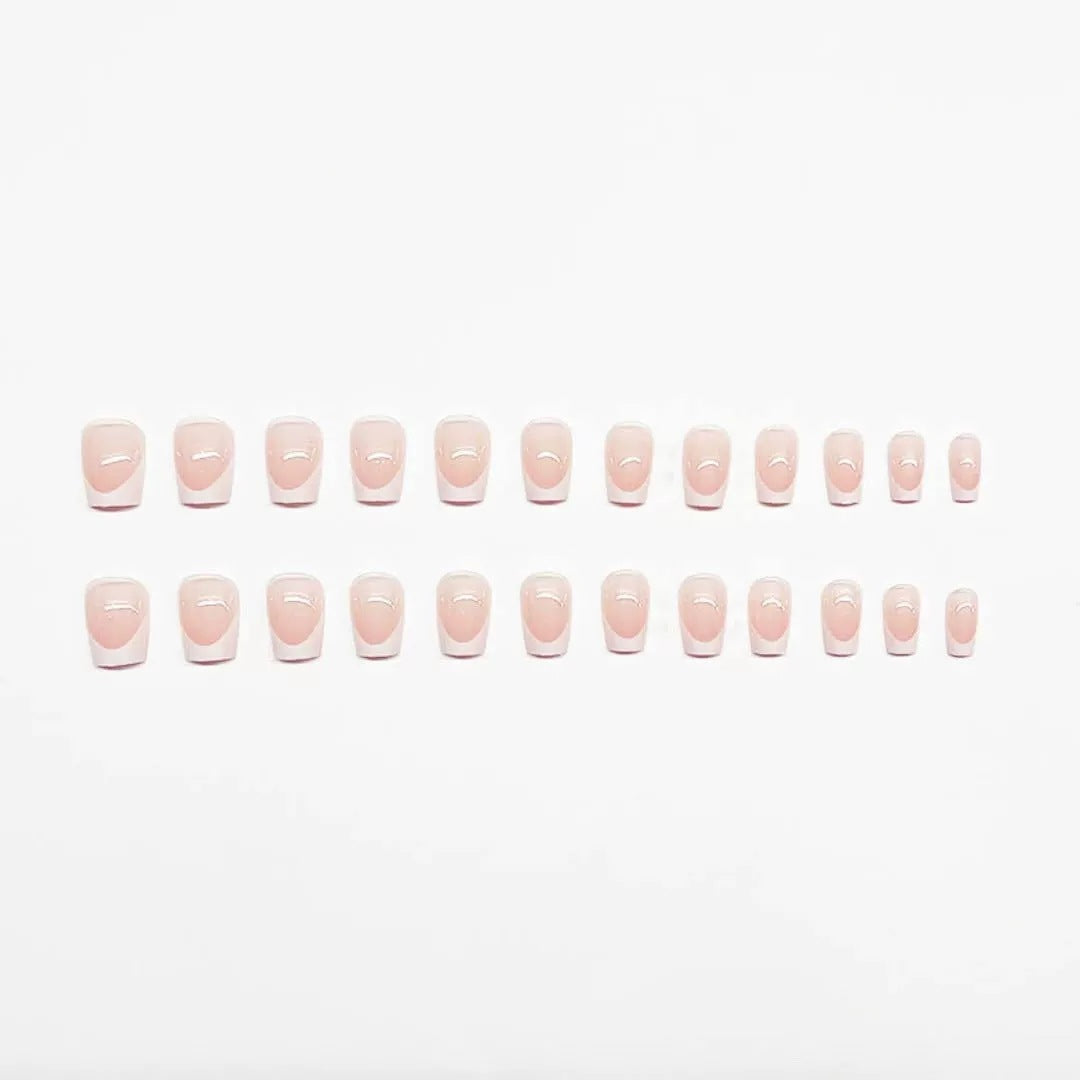 Premium French Tip Nagelset Karnz