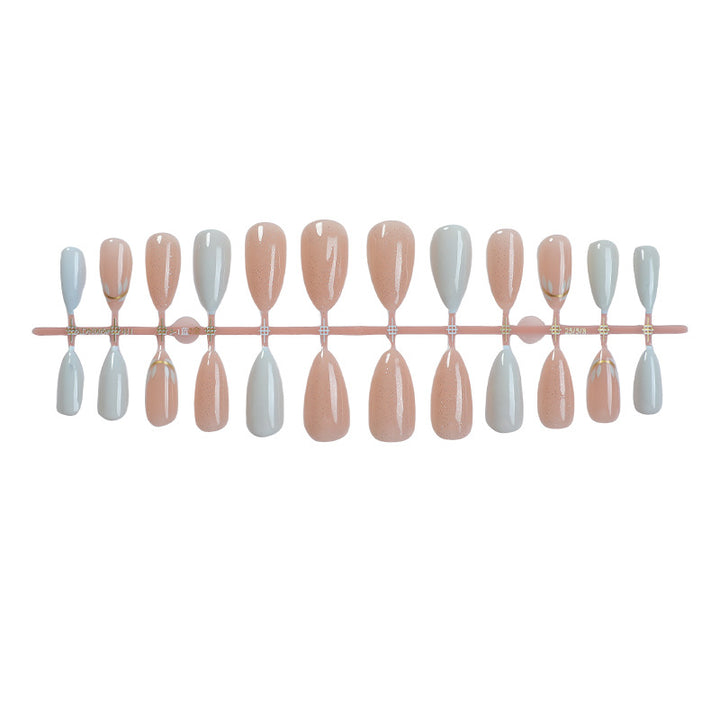 Premium Glänzendes Press-On Nail Set Karnz 1788496233