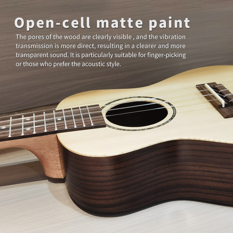 23-Zoll Mahagoni-Korpus Ukulele Karnz