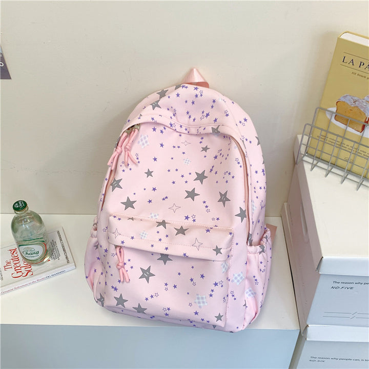 Lässiger Rucksack mit Sternenmuster Karnz