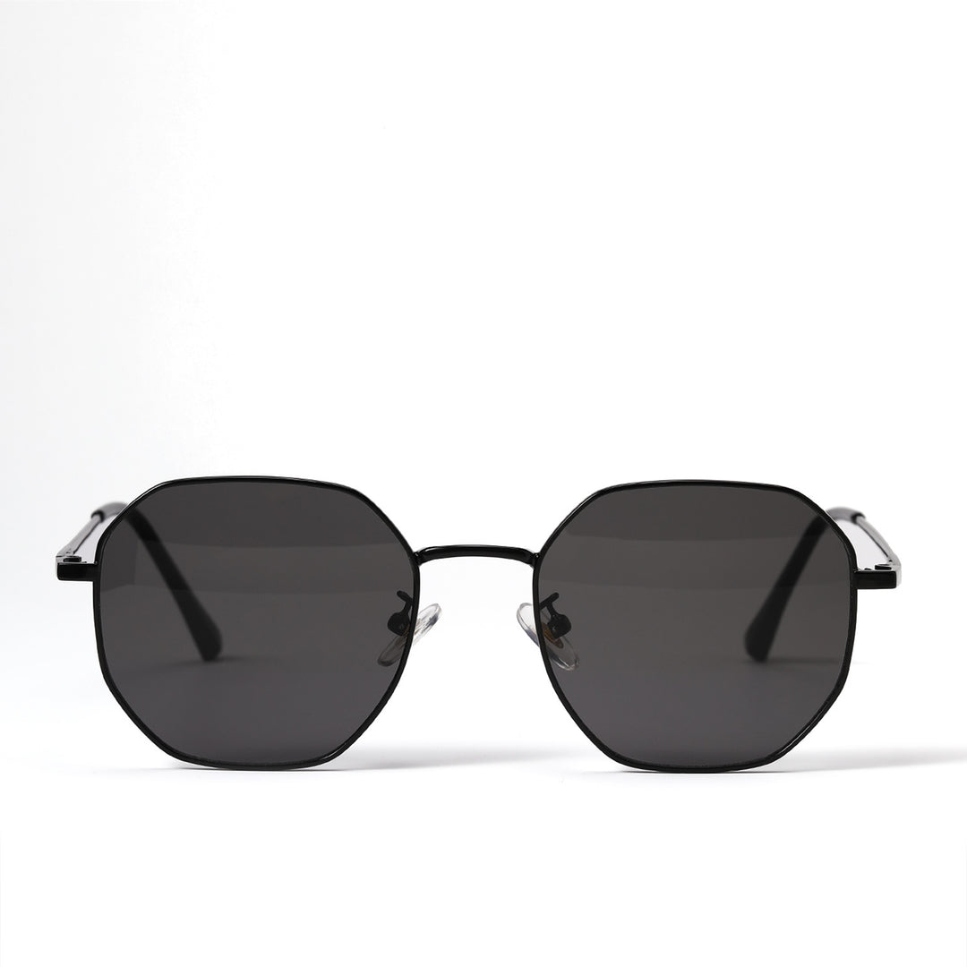 Damen modische Sonnenbrille mit ovalem Rahmen und polarisierten Gläsern Karnz