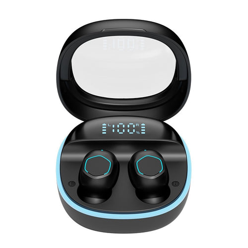 Kabellose In-Ear Kopfhörer mit Intelligenter Batterieanzeige und Ergonomischem Design Karnz