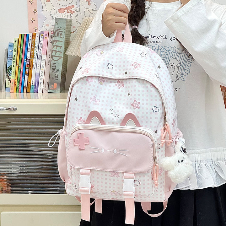 Süßer Katzenohren-Rucksack Karnz