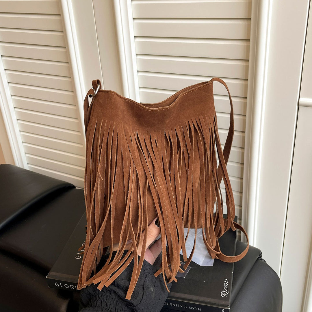 Bohemian Fransen-Handtasche