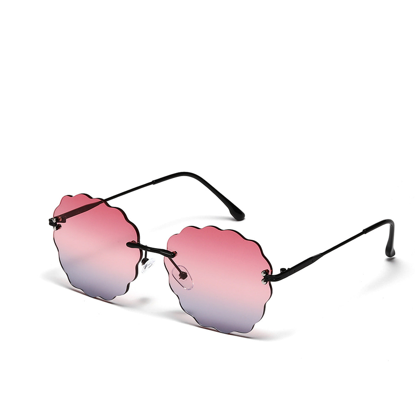 Damen modische Sonnenbrille im einzigartigen Blumenrahmen Karnz