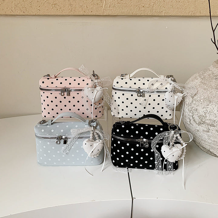 Polka Dot Fashion Handheld Trage Karnz