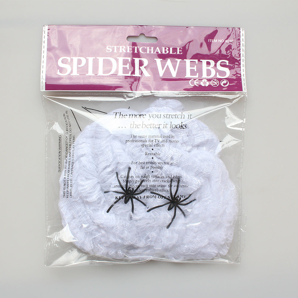 Dekorative Spinnennetz Deko