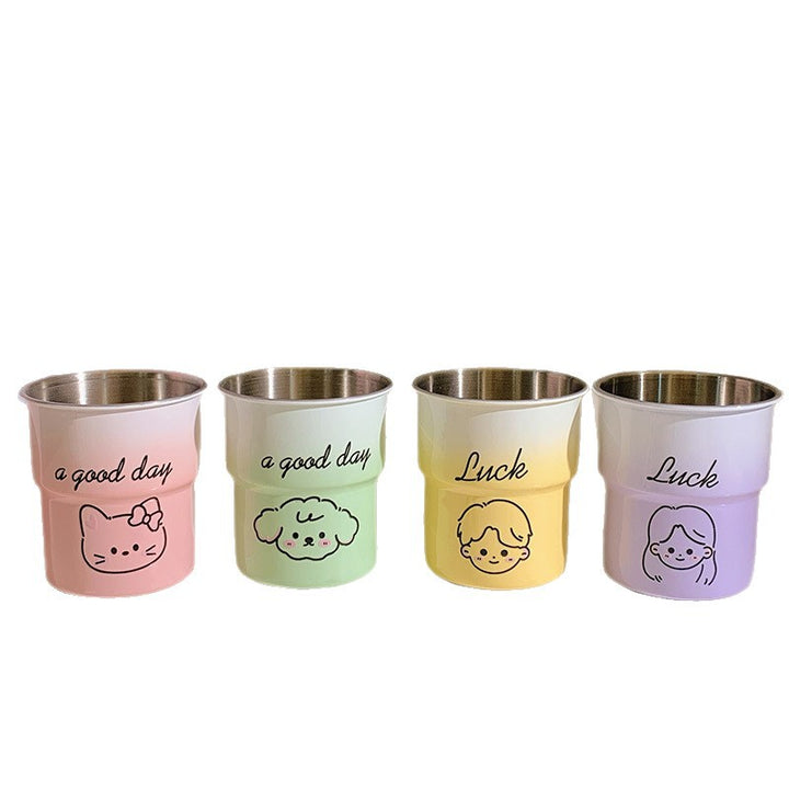 Multifunktionaler Trinkbecher mit Fröhlichem Design Karnz