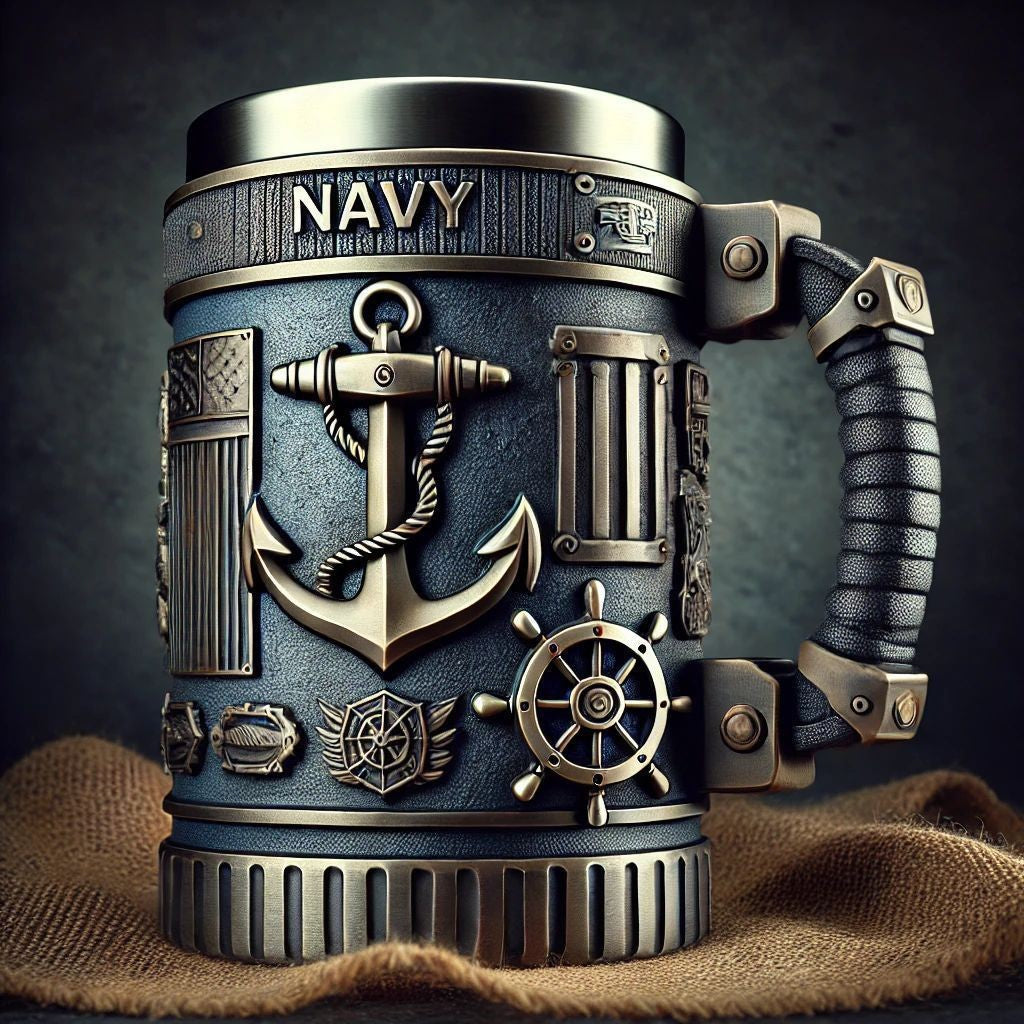 Militär-Themen 3D Becher Karnz