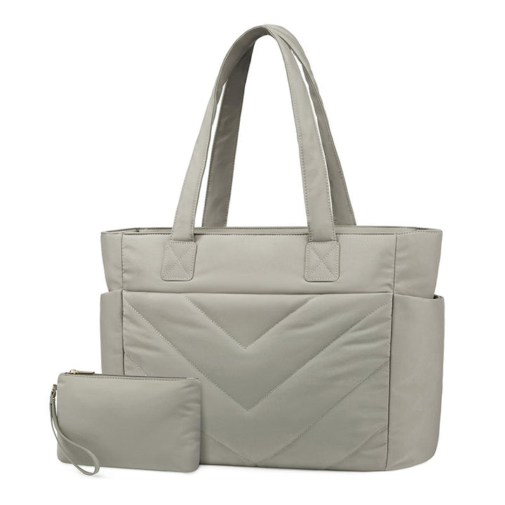 Multifunktionale Alltags-Tasche mit Abnehmbarer Kosmetiktasche Karnz